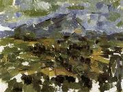 Paul Cezanne Mont Sainte-Victoire,Seen from Les Lauves oil on canvas
